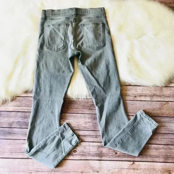 Current Elliott The Ankle Skinny Jeans Distressed - Picture 5 of 8